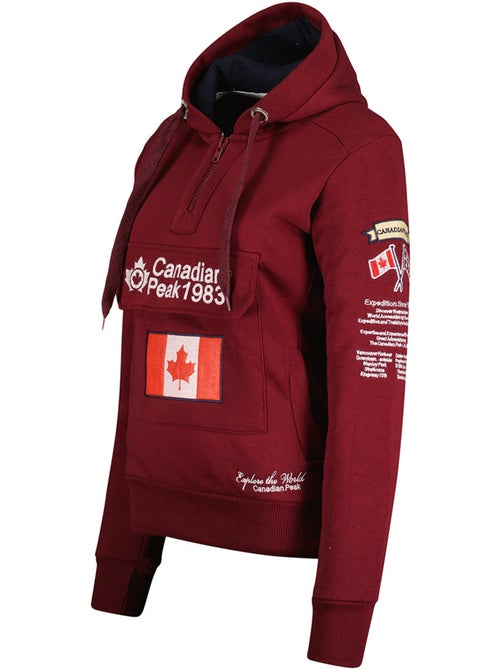 Sweat à capuche gyrelle – canadian peak - Kiabi