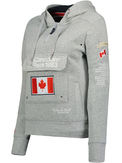 Sweat à capuche gyrelle – canadian peak - Kiabi