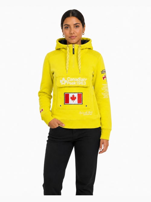 Sweat à capuche gyrelle – canadian peak - Kiabi