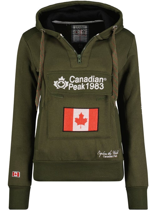 Sweat à capuche gyrelle – canadian peak - Kiabi
