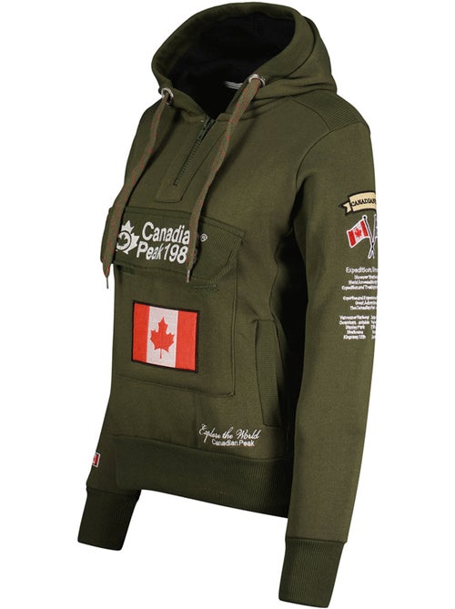 Sweat à capuche gyrelle – canadian peak - Kiabi
