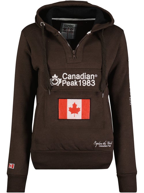 Sweat à capuche gyrelle – canadian peak - Kiabi