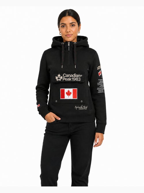 Sweat à capuche gyrelle – canadian peak - Kiabi