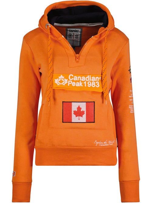 Sweat à capuche gyrelle – canadian peak - Kiabi