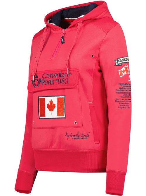Sweat à capuche gyrelle – canadian peak - Kiabi