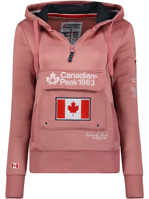 Sweat à capuche gyrelle – canadian peak - Kiabi