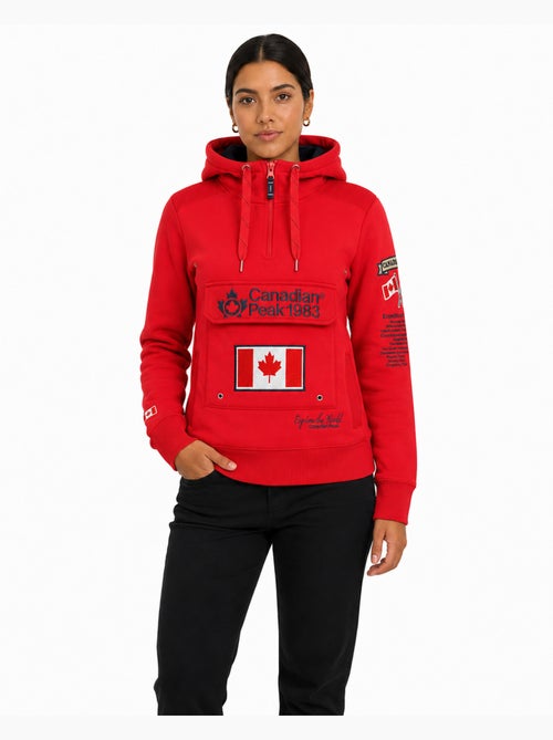 Sweat à capuche gyrelle – canadian peak - Kiabi