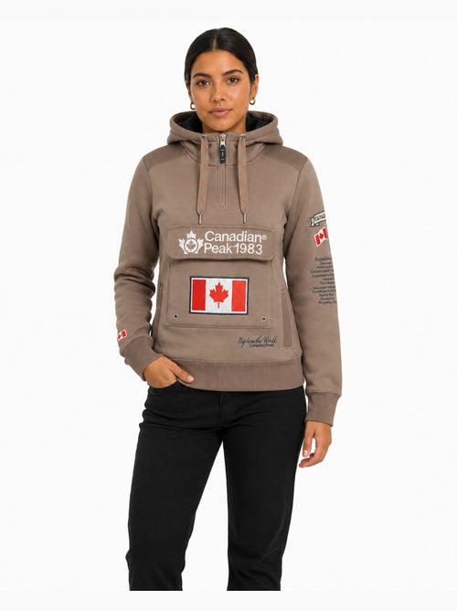 Sweat à capuche gyrelle – canadian peak - Kiabi