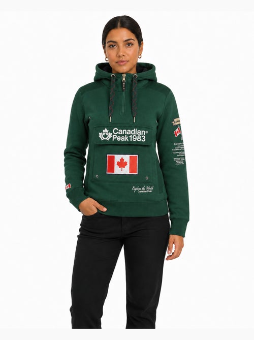 Sweat à capuche gyrelle – canadian peak - Kiabi