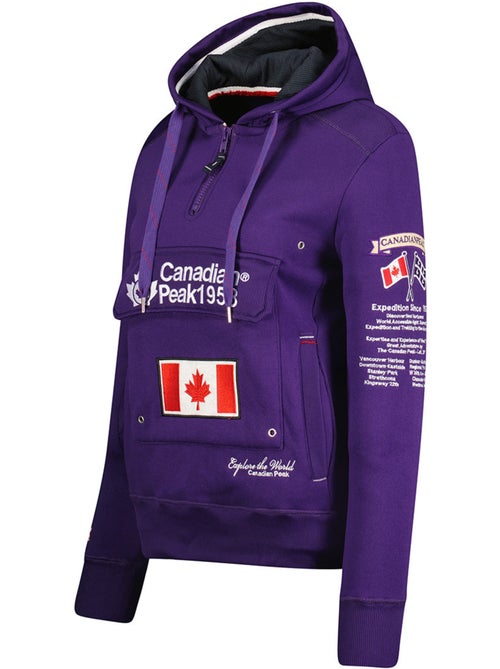 Sweat à capuche gyrelle – canadian peak - Kiabi