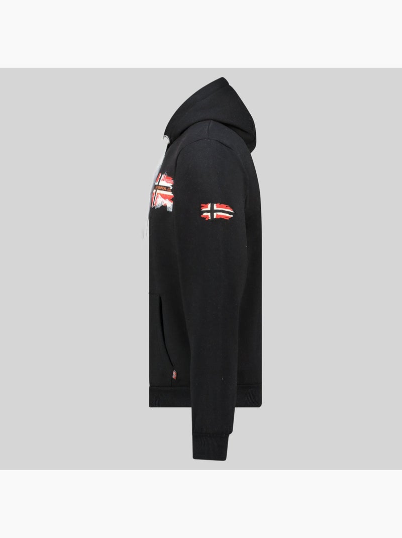 Sweat à capuche gysuis – geographical norway Noir - Kiabi