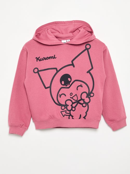 Sweat à capuche 'Hello Kitty' en polaire - Kiabi