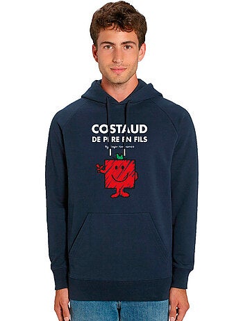 Sweat à capuche Homme - COSTAUD DE PÈRE EN FILS