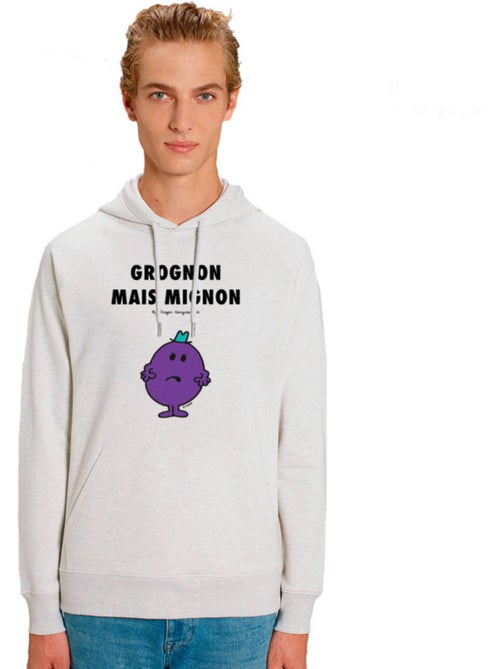 Sweat à capuche Homme - GROGNON MAIS MIGNON 2 - Kiabi Sweat à capuche Homme - GROGNON MAIS MIGNON 2 - Kiabi