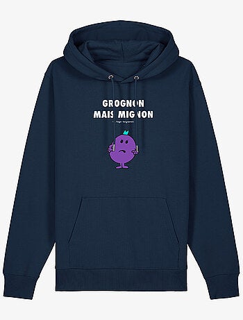 Sweat à capuche Homme - GROGNON MAIS MIGNON 2