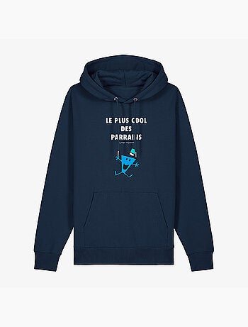Sweat à capuche Homme - LE PLUS COOL DES PARRAINS 2