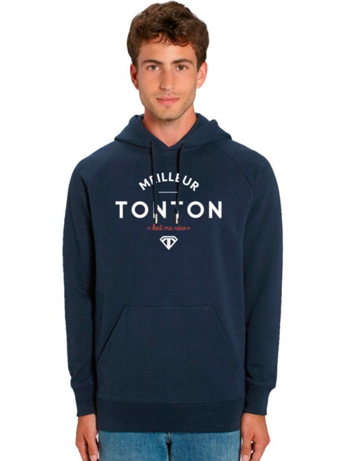 Sweat à capuche Homme - MEILLEUR TONTON DIXIT MA NIECE - Kiabi Sweat à capuche Homme - MEILLEUR TONTON DIXIT MA NIECE - Kiabi