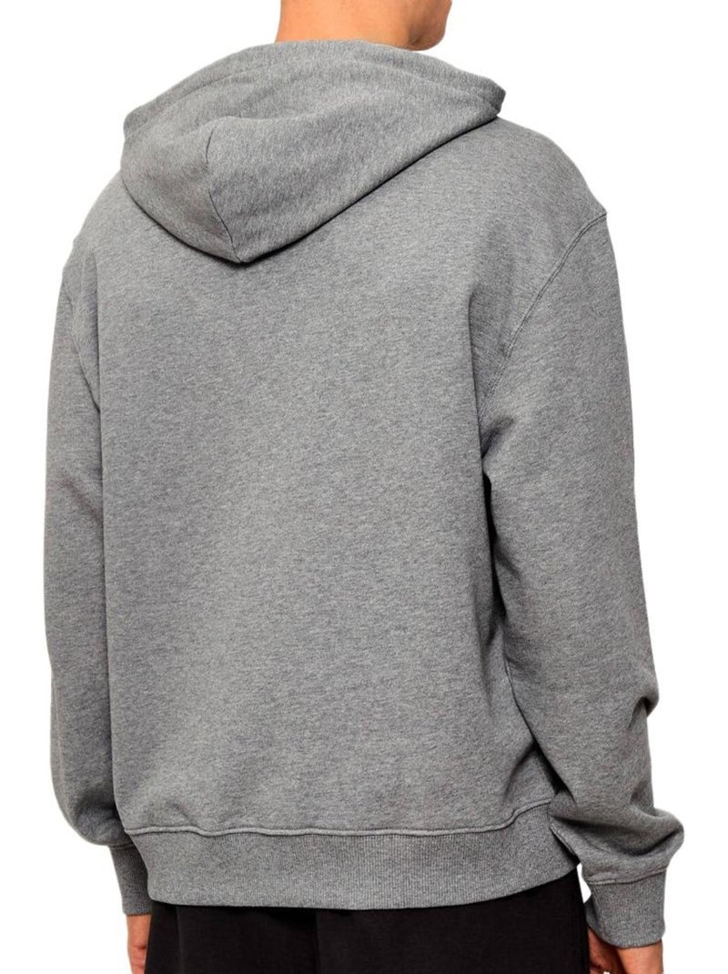 Sweat à capuche homme calvin klein jeans Gris - Kiabi