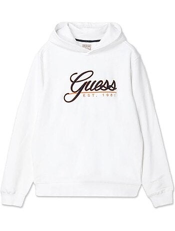 Sweat à capuche homme guess