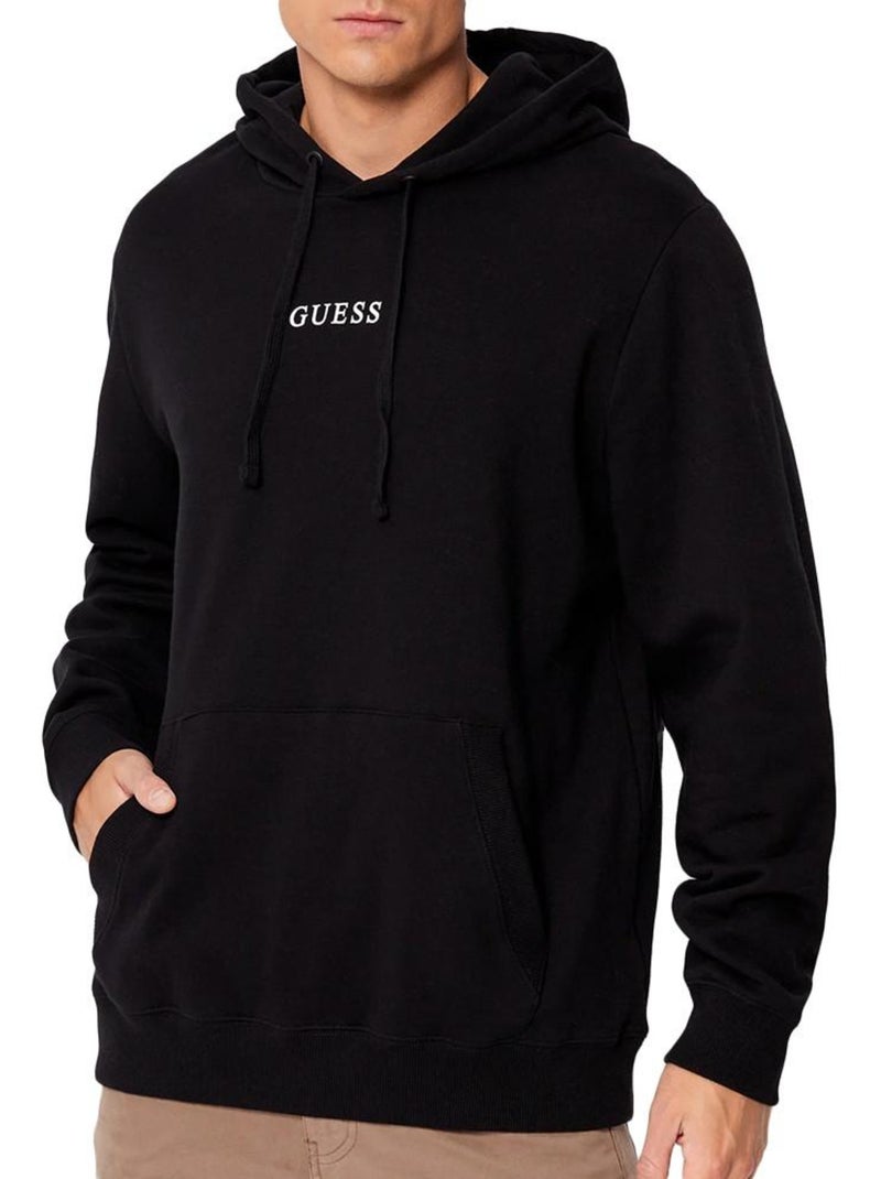 Sweat à capuche homme guess Noir - Kiabi