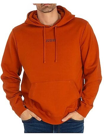 Sweat à capuche homme guess