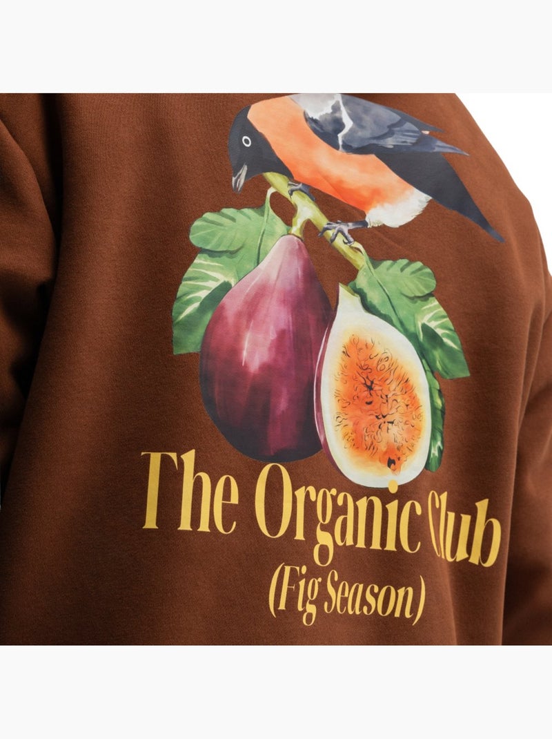 Sweat à capuche homme homme hoodart Marron - Kiabi