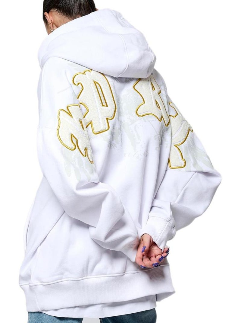 Sweat à Capuche Homme Kaporal Blanc - Kiabi