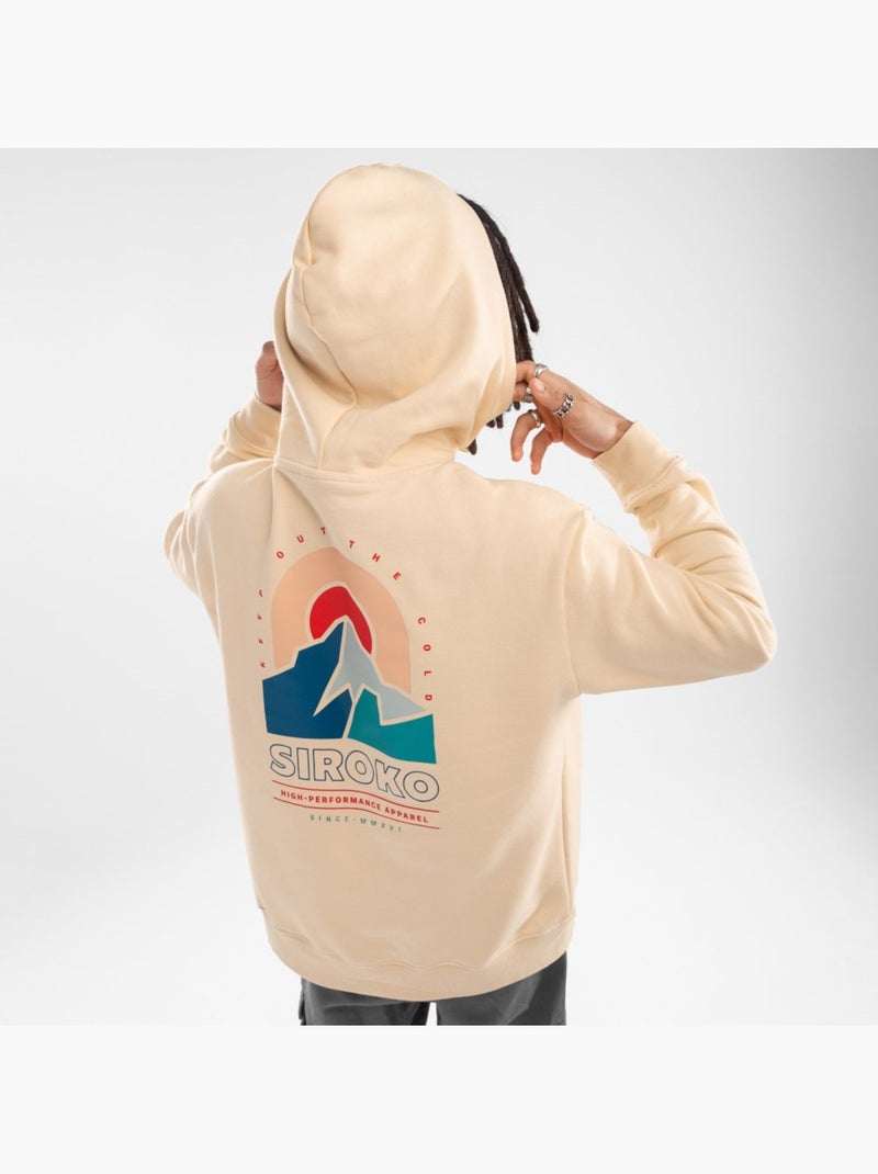 Sweat à capuche homme lifestyle homme bliss Beige - Kiabi