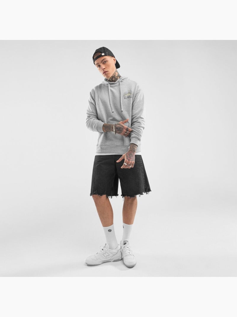 Sweat à capuche homme lifestyle homme cumbre Blanc Gris - Kiabi