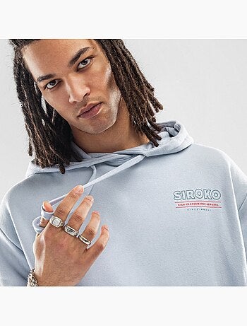 Sweat à capuche homme lifestyle homme rise