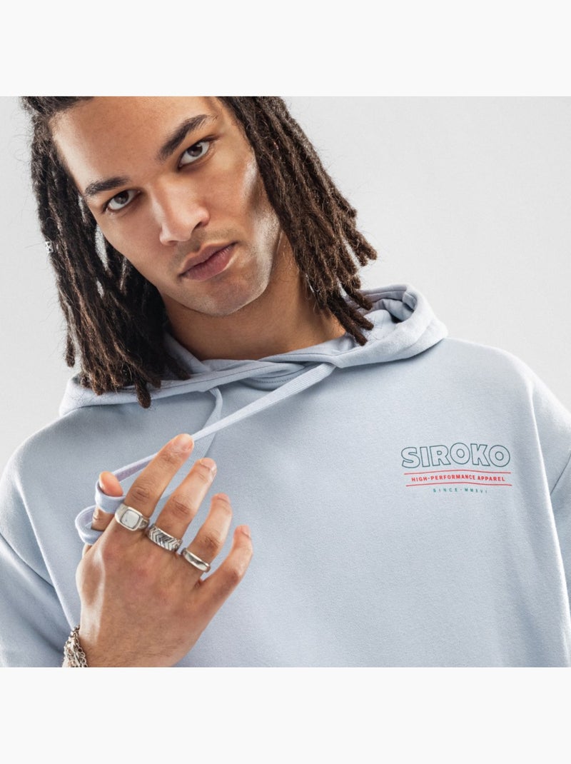 Sweat à capuche homme lifestyle homme rise Bleu - Kiabi