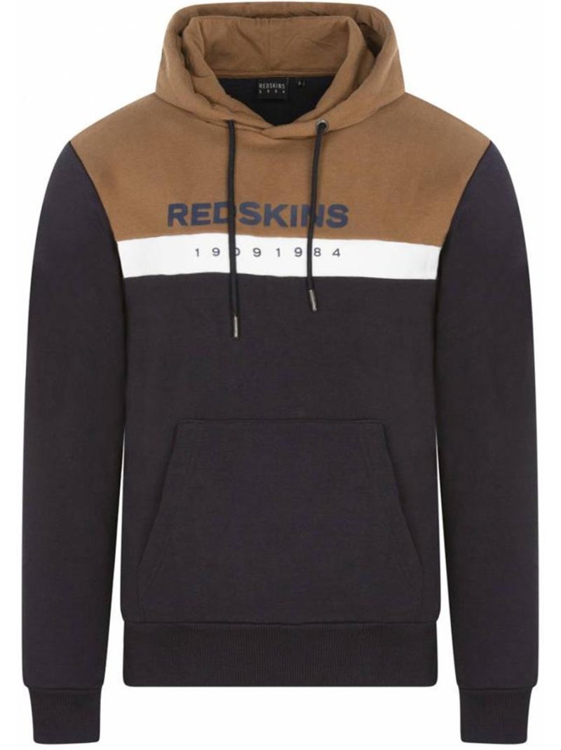 Sweat à capuche homme redskins Noir - Kiabi