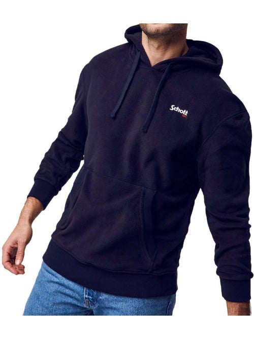 Sweat à capuche Homme Schott - Kiabi