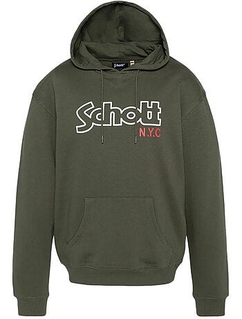 Sweat à capuche homme schott