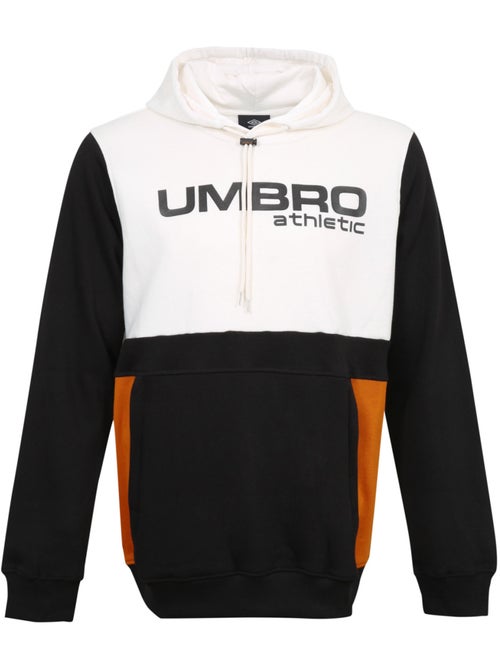Sweat à capuche homme tricolore avec poche kangourou et logo umbro - Kiabi Sweat à capuche homme tricolore avec poche kangourou et logo umbro - Kiabi