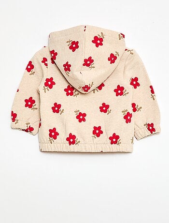 Sweat à capuche imprimé