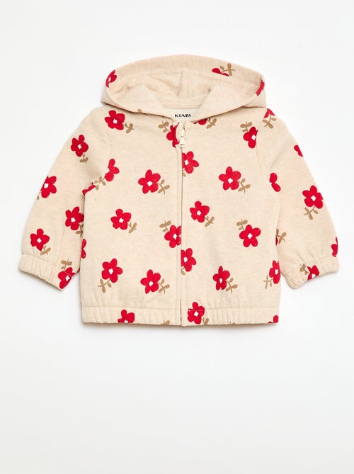 Sweat à capuche imprimé - Kiabi