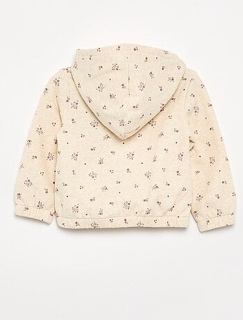 Sweat à capuche imprimé
