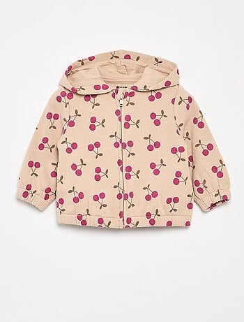 Sweat à capuche imprimé