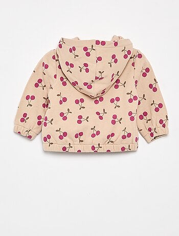 Sweat à capuche imprimé