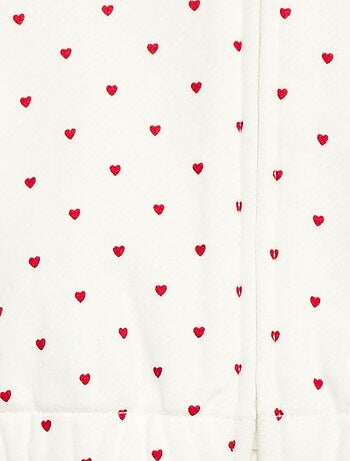 Sweat à capuche imprimé