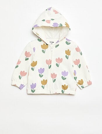 Sweat à capuche imprimé