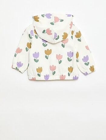 Sweat à capuche imprimé