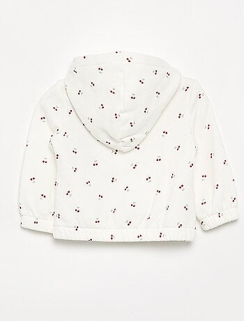 Sweat à capuche imprimé