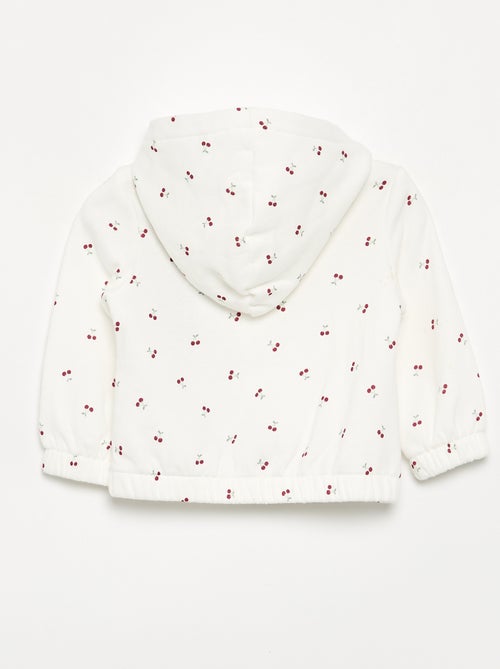 Sweat à capuche imprimé - Kiabi