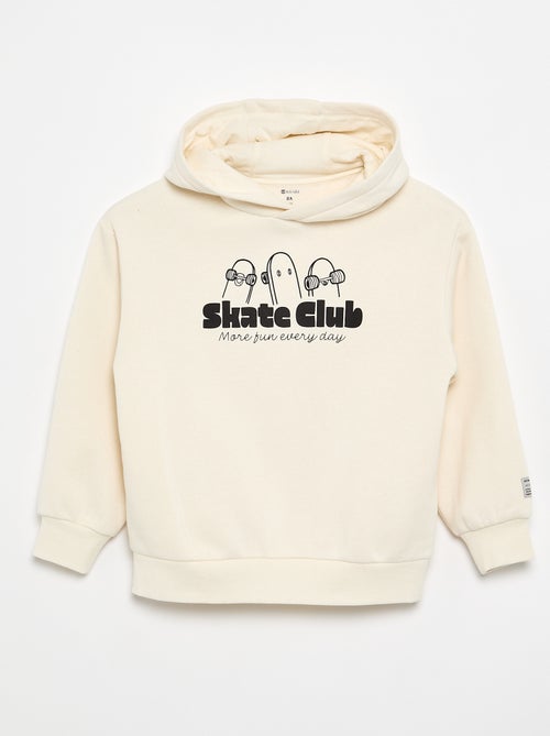 Sweat à capuche imprimé - Kiabi