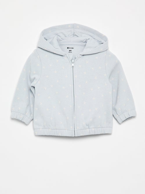 Sweat à capuche imprimé - Kiabi