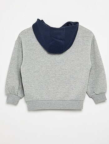 Sweat à capuche imprimé