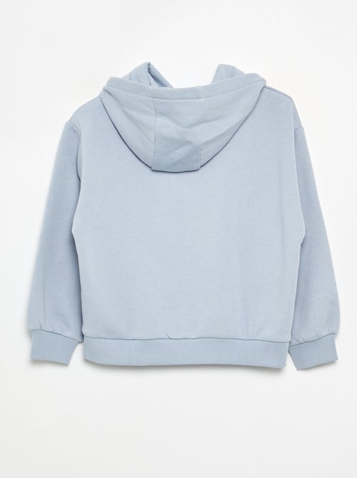 Sweat à capuche imprimé recto/verso - Kiabi Sweat à capuche imprimé recto/verso - Kiabi