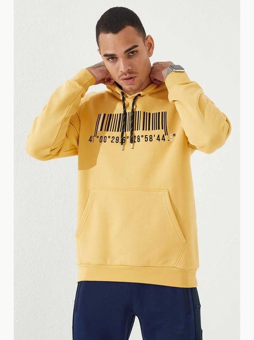 Sweat à capuche imprimé tommy - Kiabi